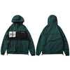 Veste à capuche - Windbreaker Hoshiyo - A57615 Green / M - STREETWEAR STYLE