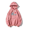 Sweat à capuche - Hoodie Hasuko brodé - Pink / M - STREETWEAR STYLE