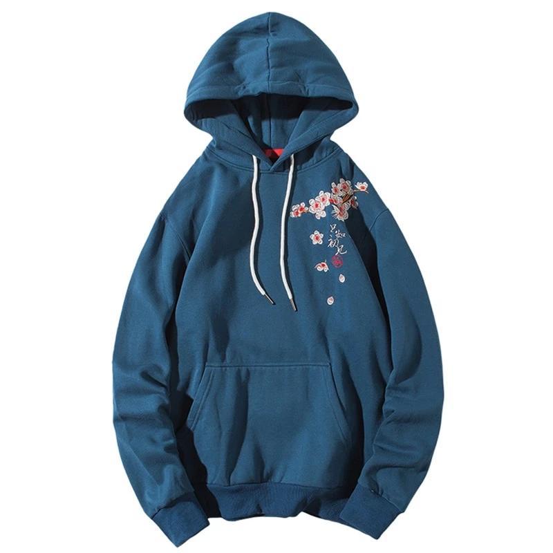 Sweat à capuche - Hoodie Hanami brodé