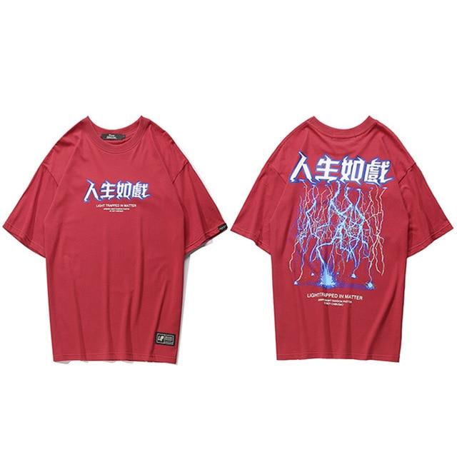 T-Shirt Storm - Rouge / M - STREETWEAR STYLE