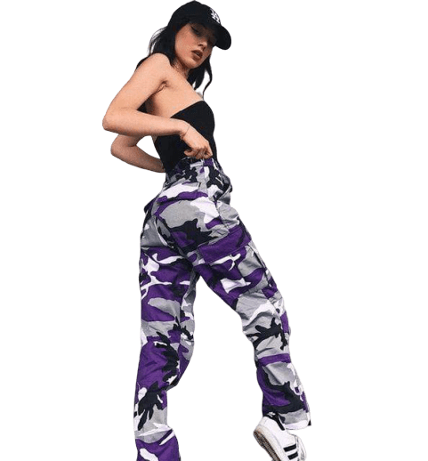 Pantalon Camo Cargo