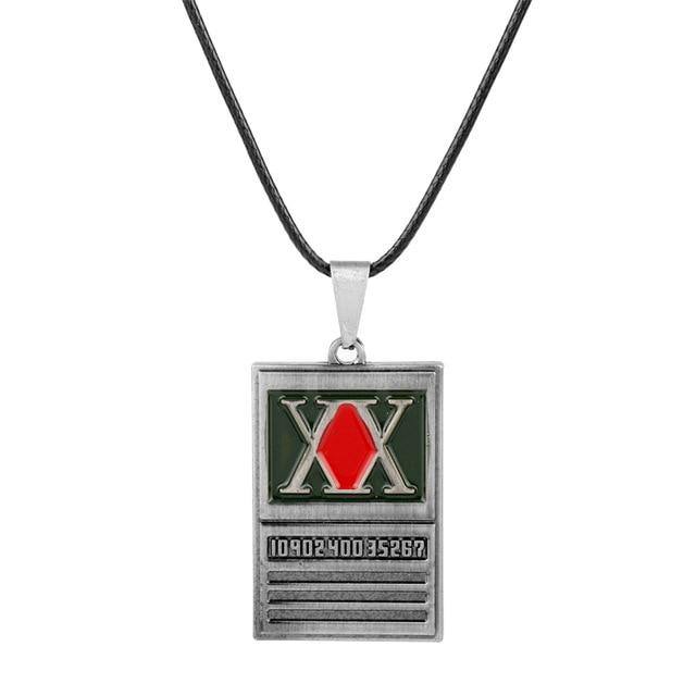 Porte-Clés ou Collier Hunter X Hunter License de Hunter - Streetwear Style