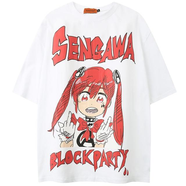 T-Shirt Manga Hako "Sengawa" - Streetwear Style