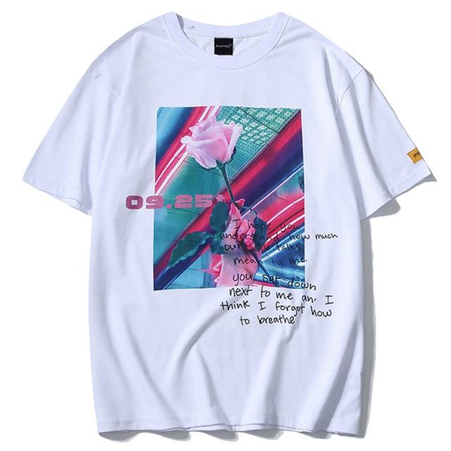 T-Shirt Manga Hako "Roses" - Streetwear Style