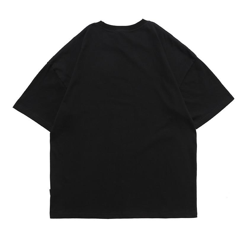 T-Shirt Manga Hako "Black Air" - Streetwear Style