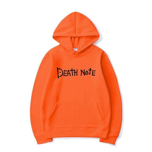 Hoodie Death Note Logo - Streetwear Style