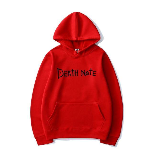 Hoodie Death Note Logo - Streetwear Style