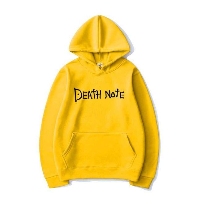 Hoodie Death Note Logo - Streetwear Style