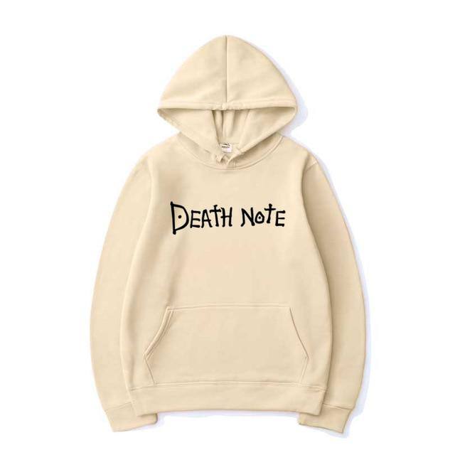 Hoodie Death Note Logo - Streetwear Style