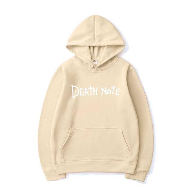 Hoodie Death Note Logo - Streetwear Style