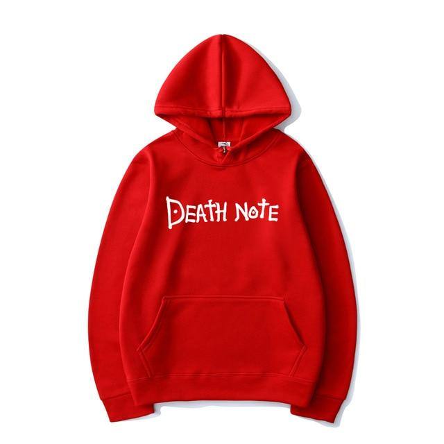 Hoodie Death Note Logo - Streetwear Style