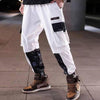 pantalon cargo blanc homme