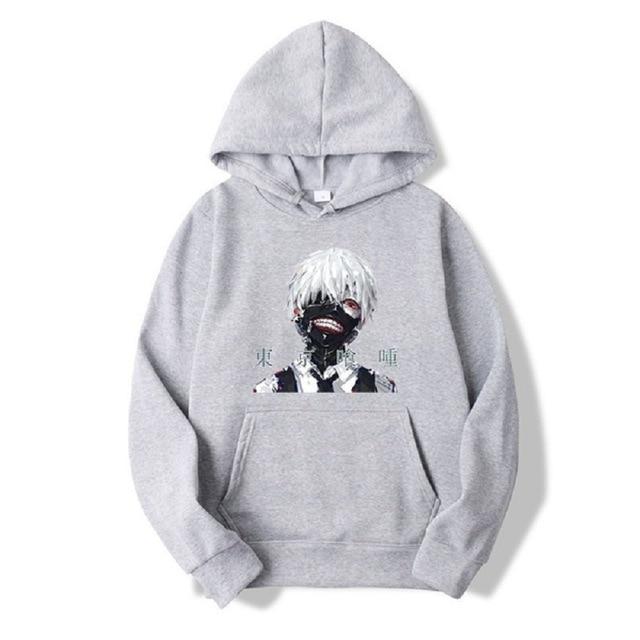 Sweat Gris - Tokyo Ghoul - Streetwear Style