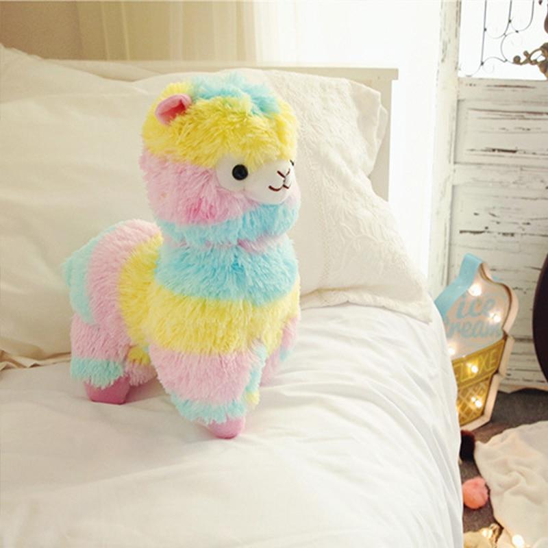 Peluche Lama Alpaga Multicolore