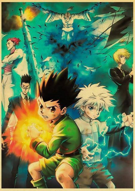 Posters Hunter X Hunter Vintage - Streetwear Style