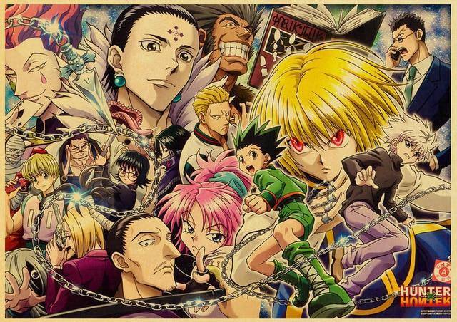 Posters Hunter X Hunter Vintage - Streetwear Style