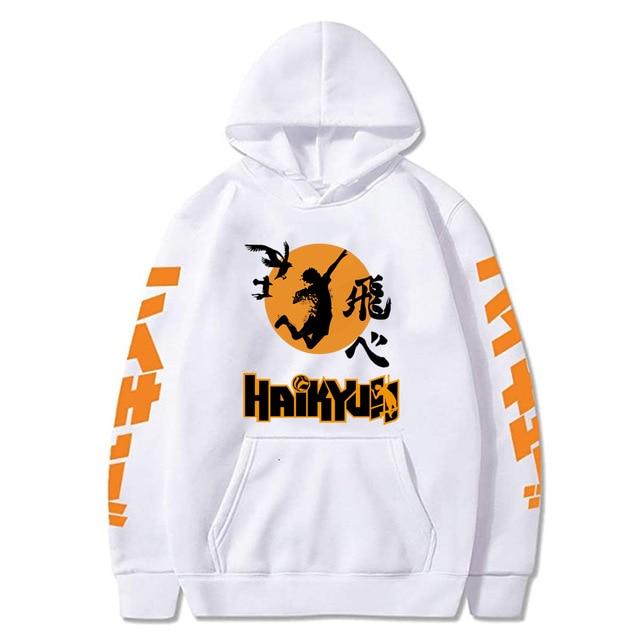 Hoodie Imprimé Haikyuu - Streetwear Style