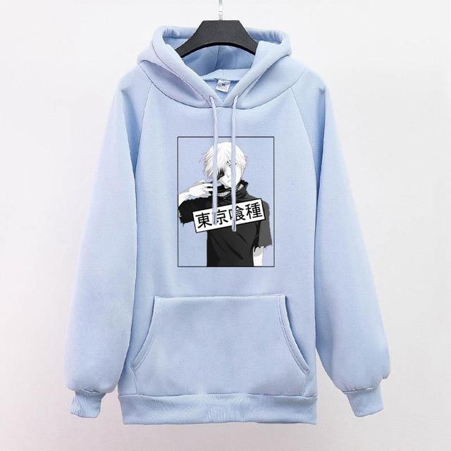 Sweat Bleu Clair - Tokyo Ghoul - Streetwear Style