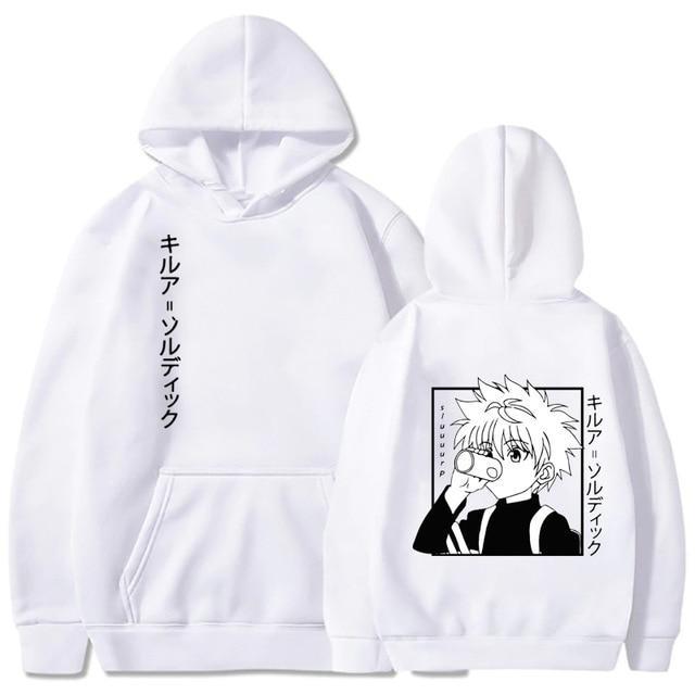 Hoodie Hunter X Hunter Kirua Zoldik - Streetwear Style