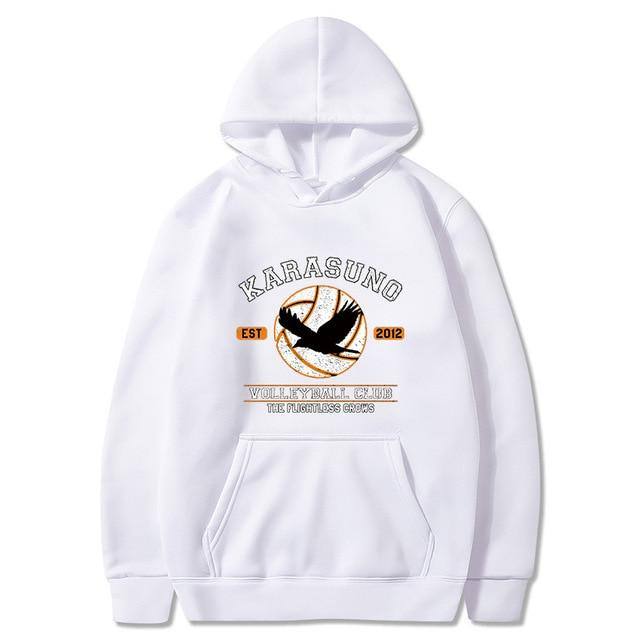 Hoodie Imprimé Haiykuu Karasuno Volleyball Club - Streetwear Style