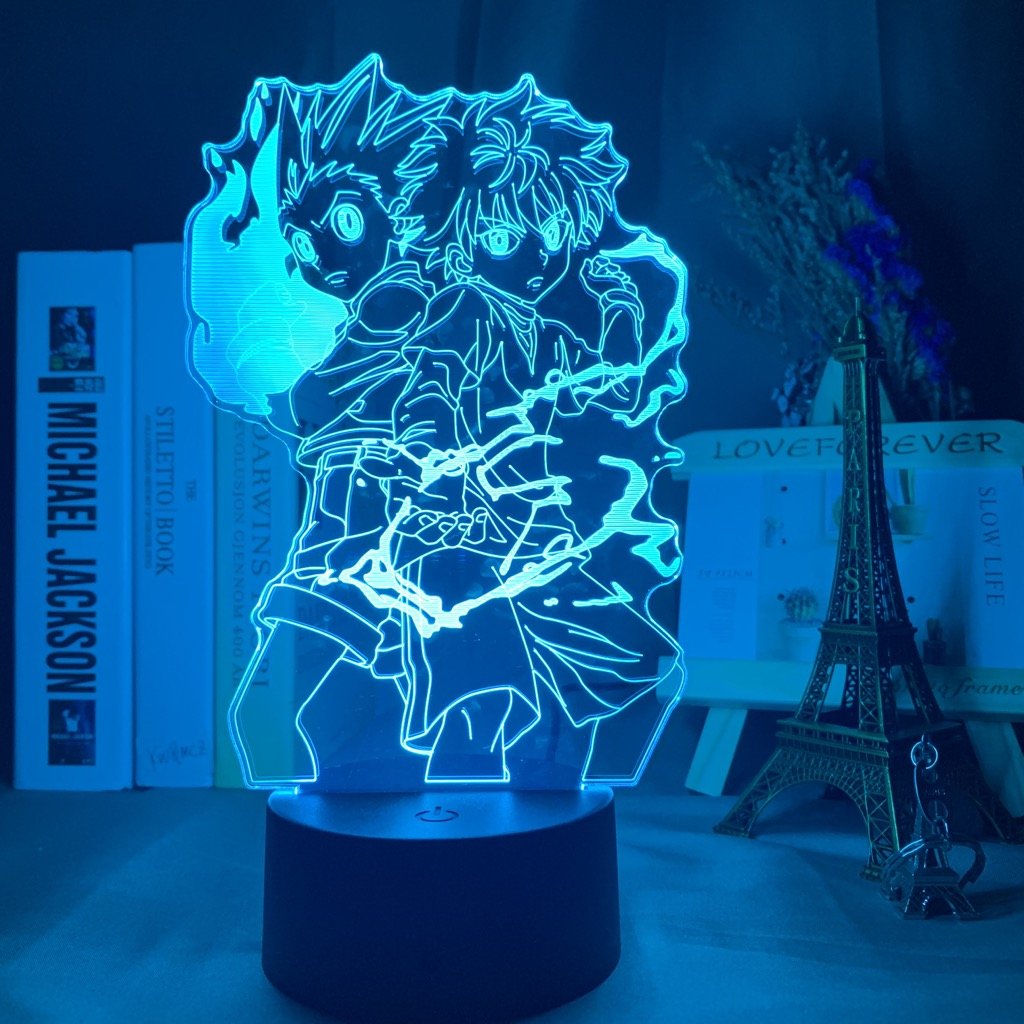 Lampe LED Hunter X Hunter Gon & Kirua - Streetwear Style