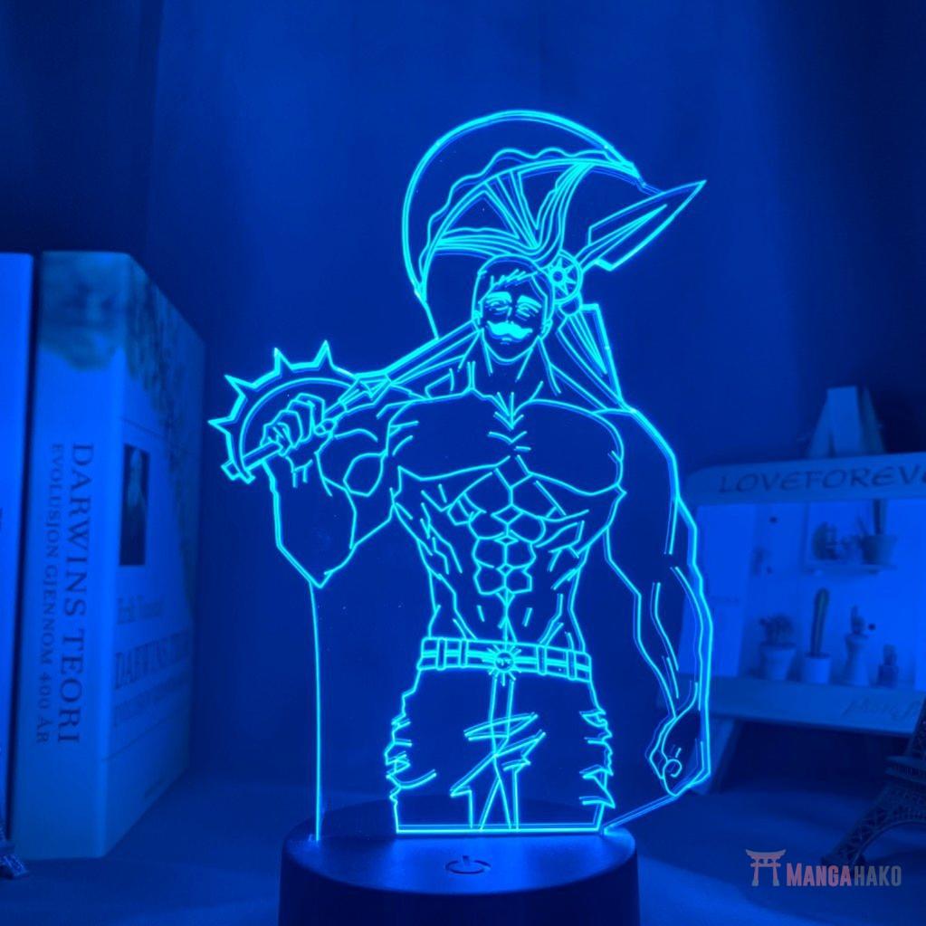 Lampe LED Seven Deadly Sins Escanor - Streetwear Style