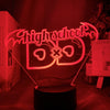 Lampe LED High School DxD Logo - Streetwear Style