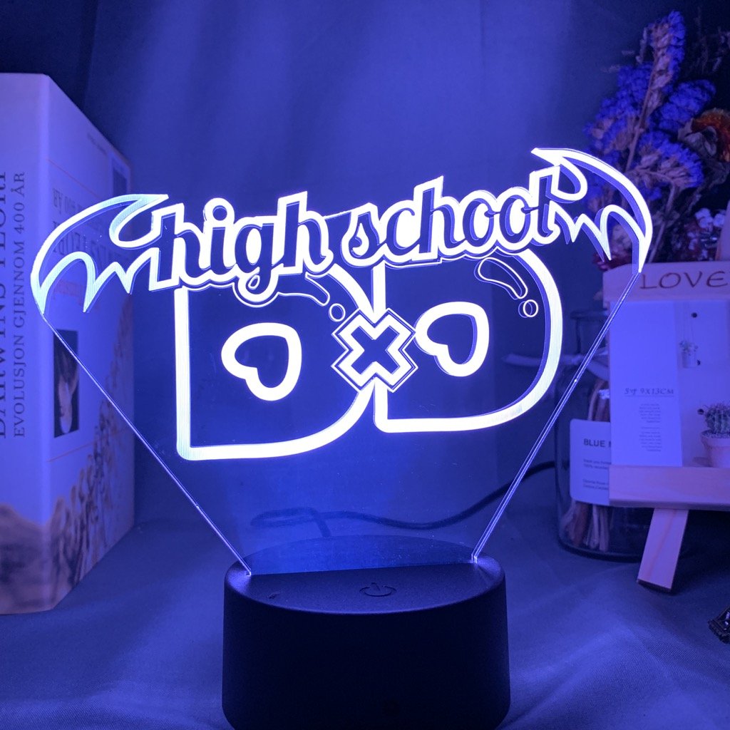 Lampe LED High School DxD Logo - Streetwear Style