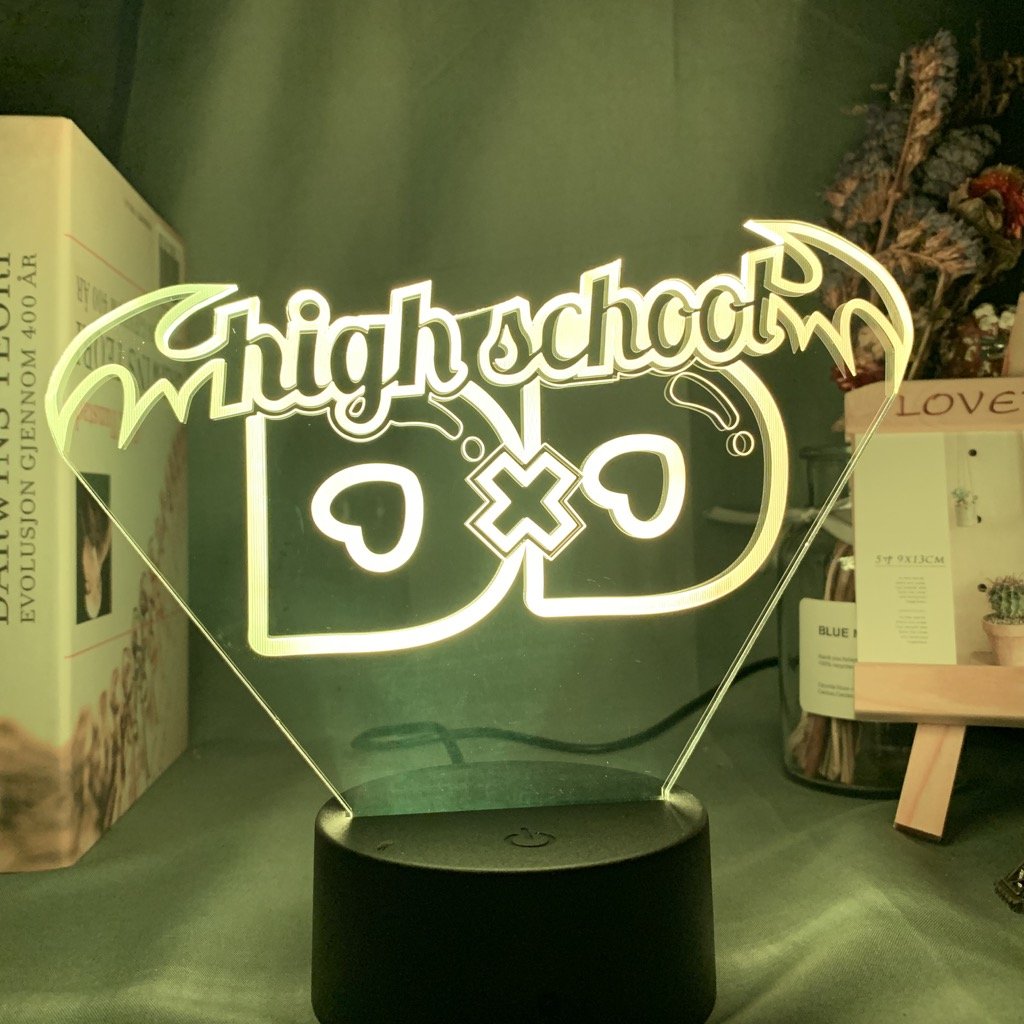 Lampe LED High School DxD Logo - Streetwear Style