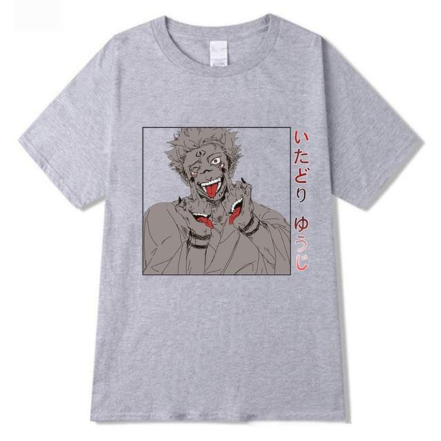 T-Shirt JJK - Sukuna et doigts d'honneur - Streetwear Style