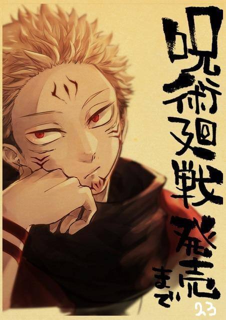 Posters Jujutsu Kaisen Vintage - Streetwear Style