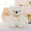 Peluche Ours Lumineux 50cm Blanc