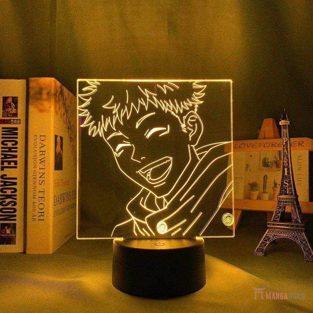 Lampe LED Jujutsu Kaisen Yuji Itadori Smile - Streetwear Style