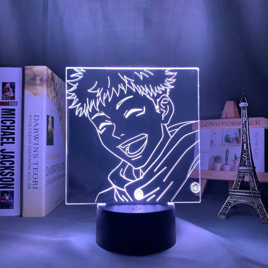 Lampe LED Jujutsu Kaisen Yuji Itadori Smile - Streetwear Style