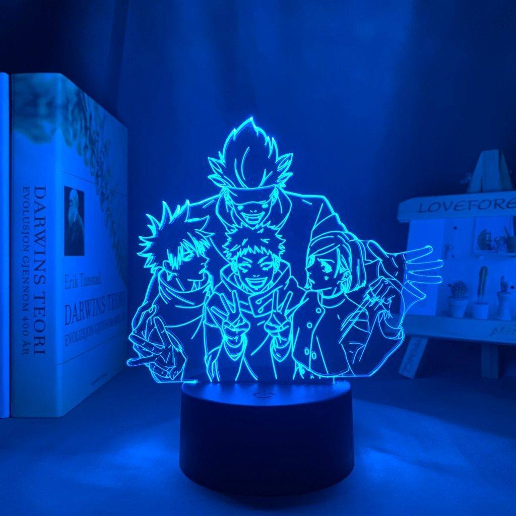 Lampe LED Jujutsu Kaisen La Team - Streetwear Style