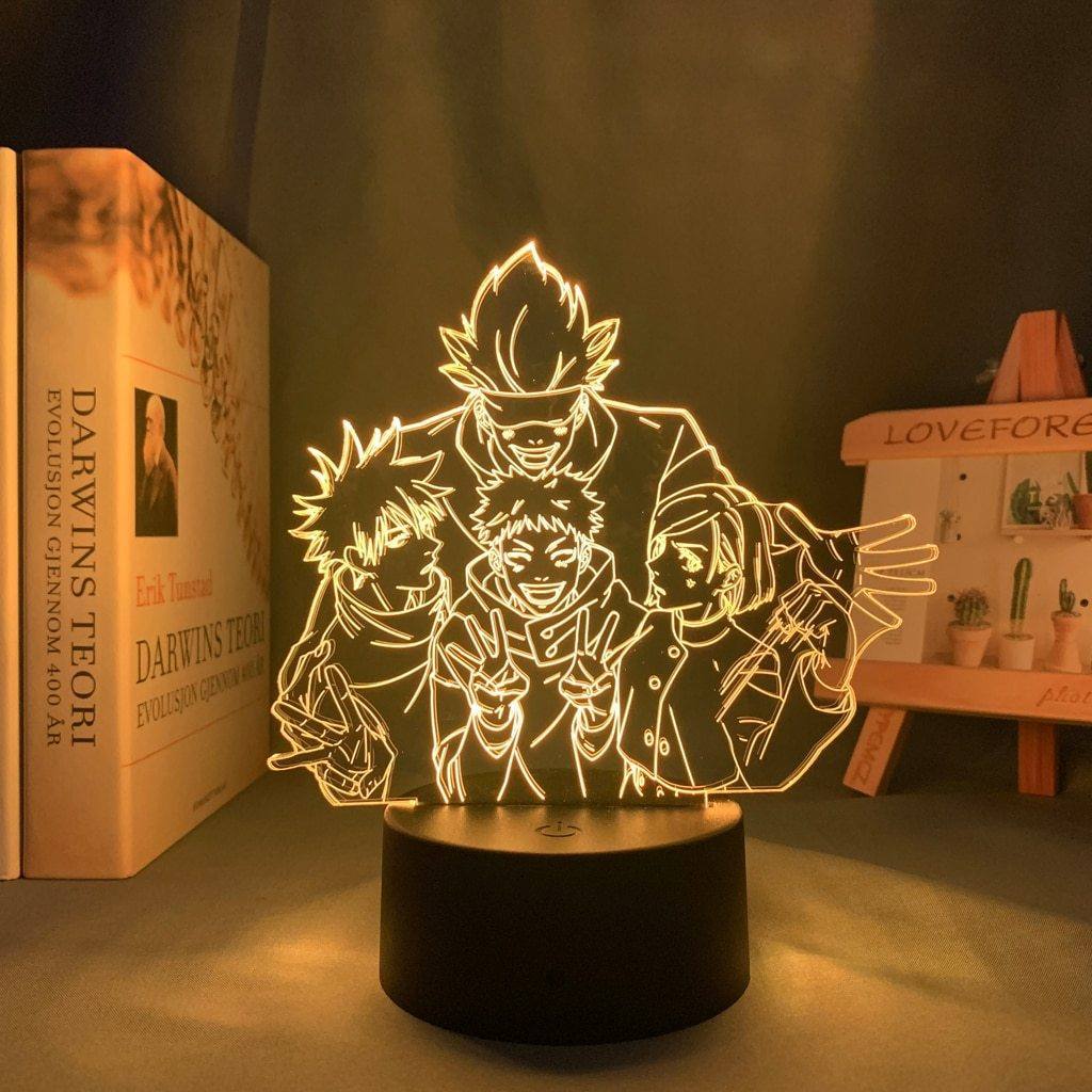 Lampe LED Jujutsu Kaisen La Team - Streetwear Style