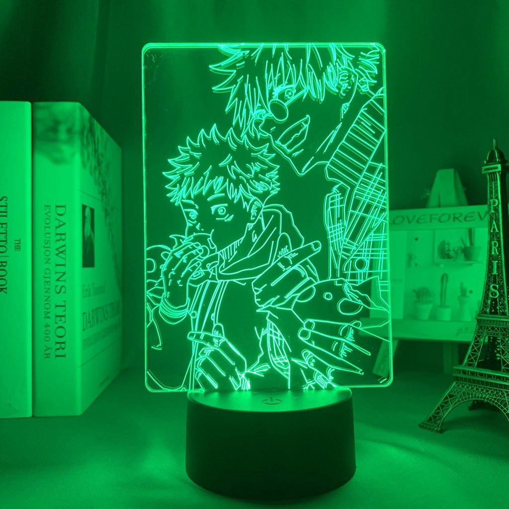 Lampe LED Jujutsu Kaisen Yuji et Satoru - Streetwear Style