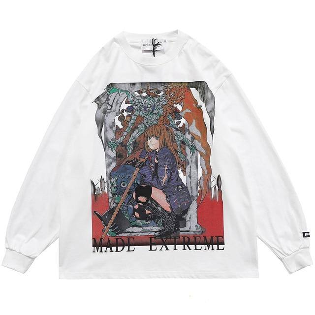 Sweatshirt Death Note Misa Amane Manga Hako - Streetwear Style