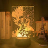 Lampe LED Black Clover Black Asta - Streetwear Style