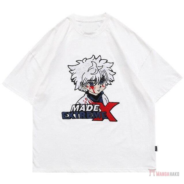 T-Shirt Hunter X Hunter Kirua Patch Manga Hako - Streetwear Style