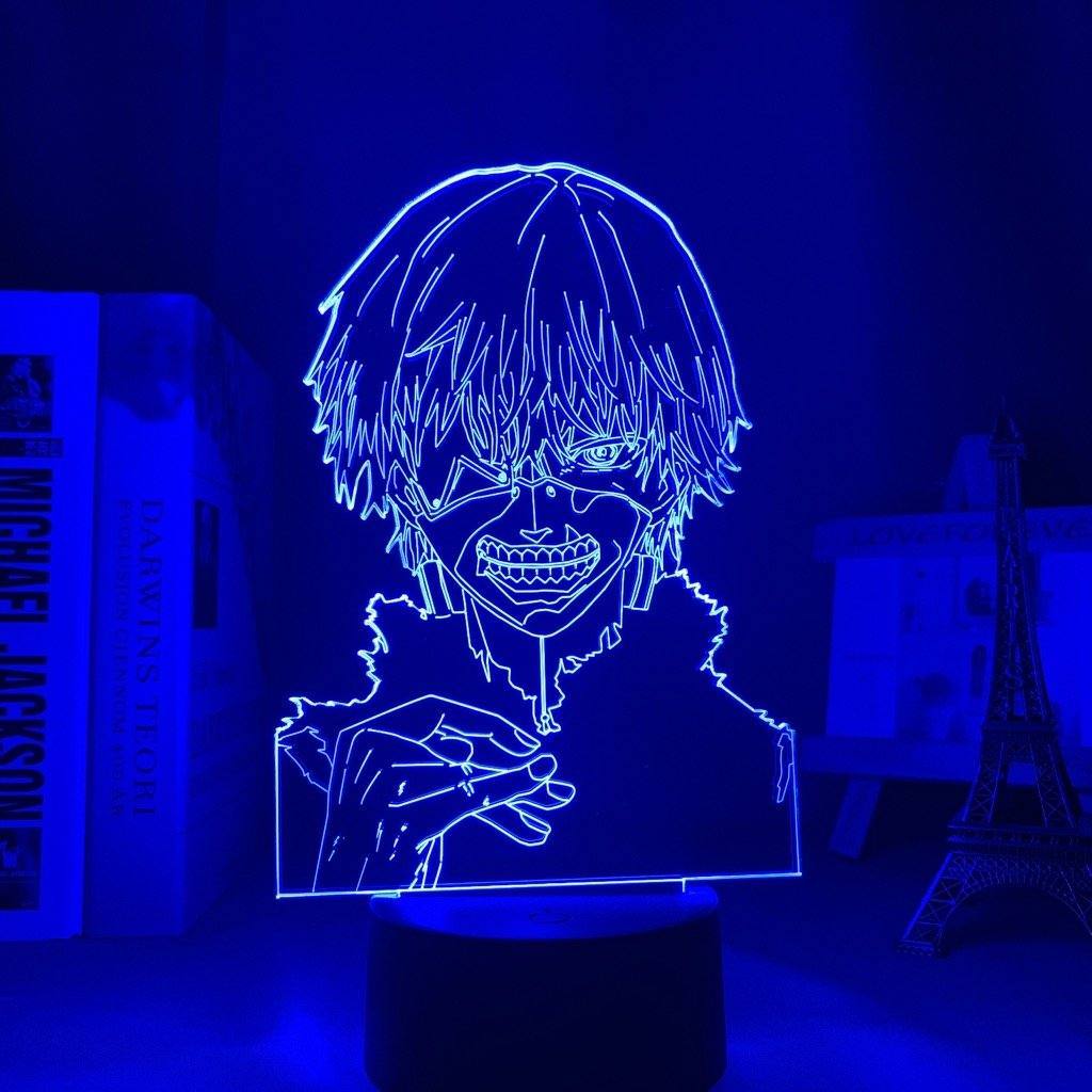 Lampe LED Tokyo Ghoul Ken Kaneki - Streetwear Style