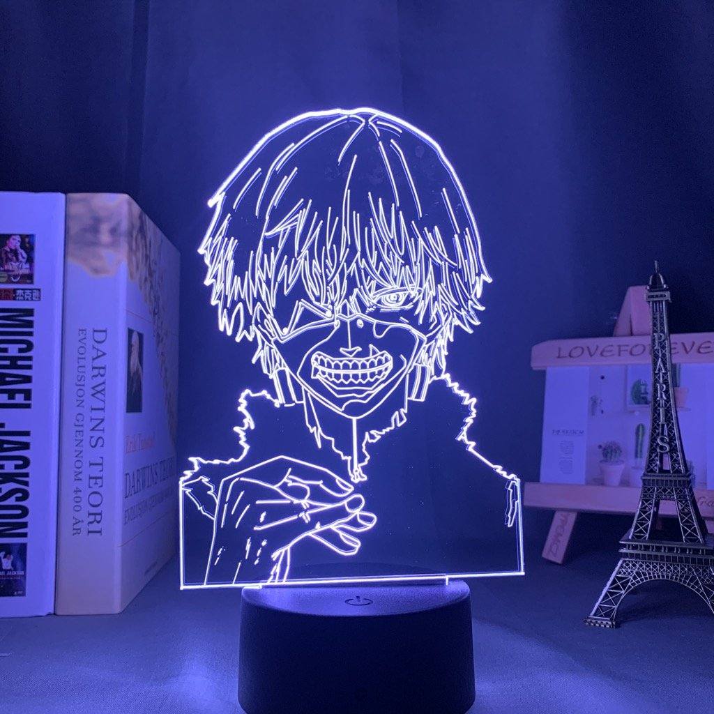 Lampe LED Tokyo Ghoul Ken Kaneki - Streetwear Style