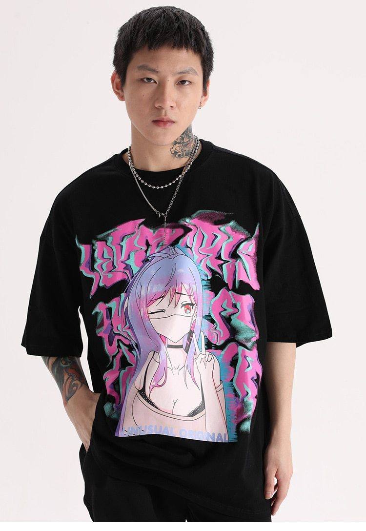 T-Shirt Manga Hako "Unusual Original" - Streetwear Style