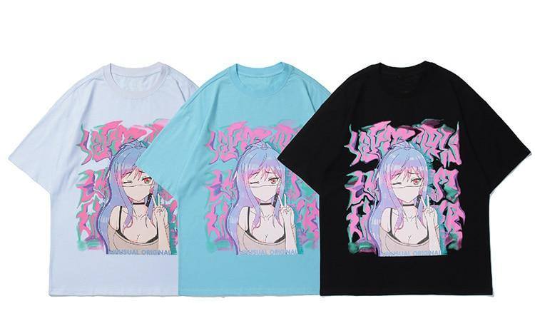 T-Shirt Manga Hako "Unusual Original" - Streetwear Style