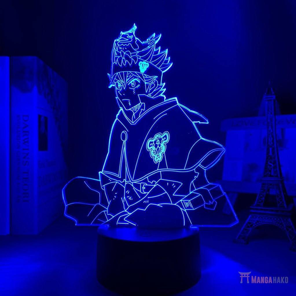 Lampe LED Black Clover Asta - Streetwear Style