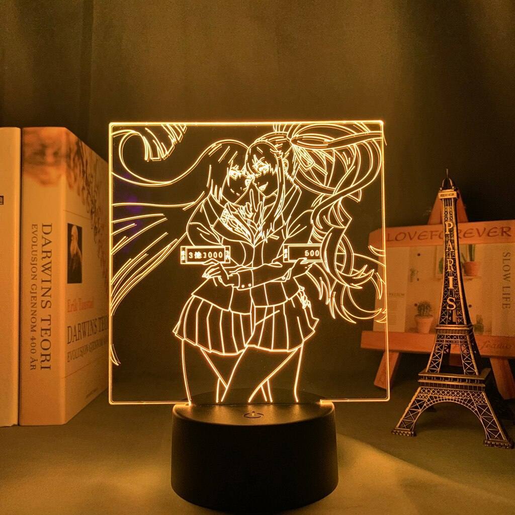 Lampe LED Kakegurui - Streetwear Style