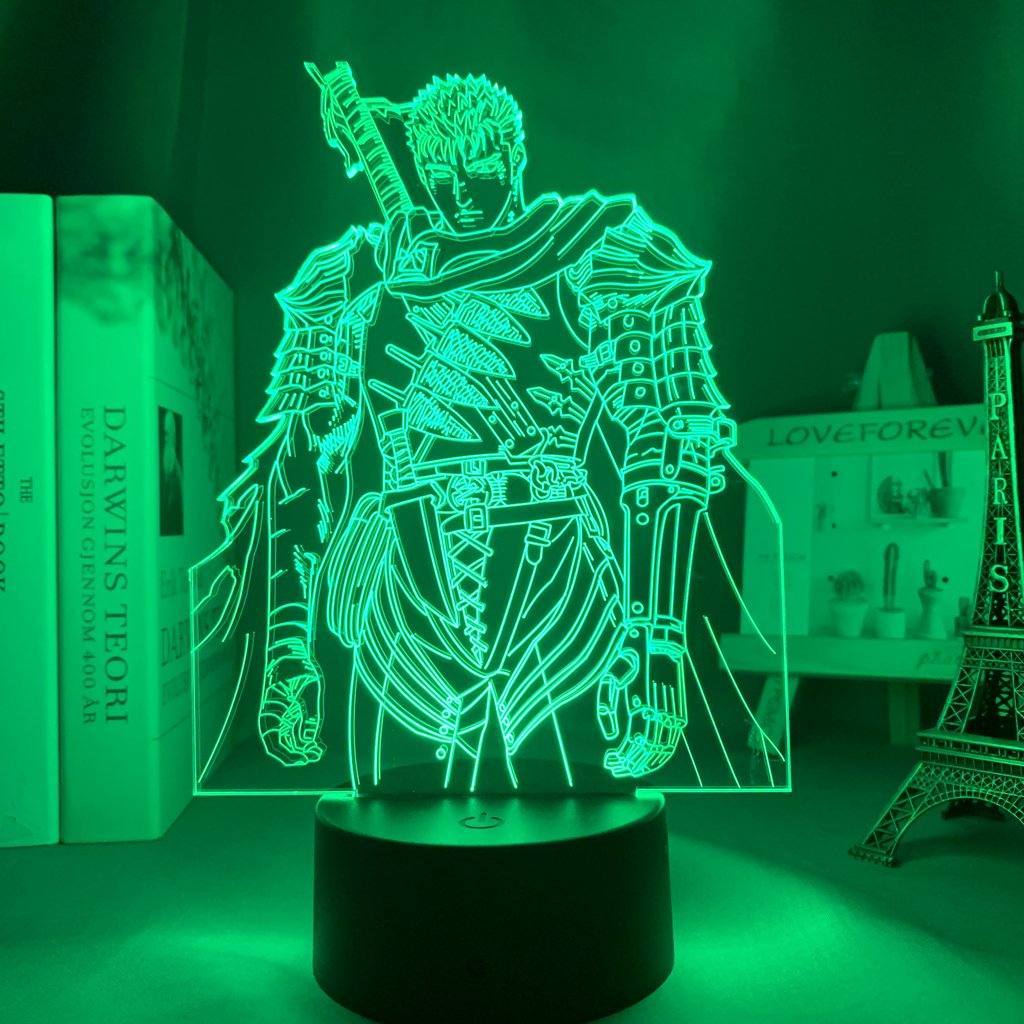 Lampe LED Berserk Guts - Streetwear Style