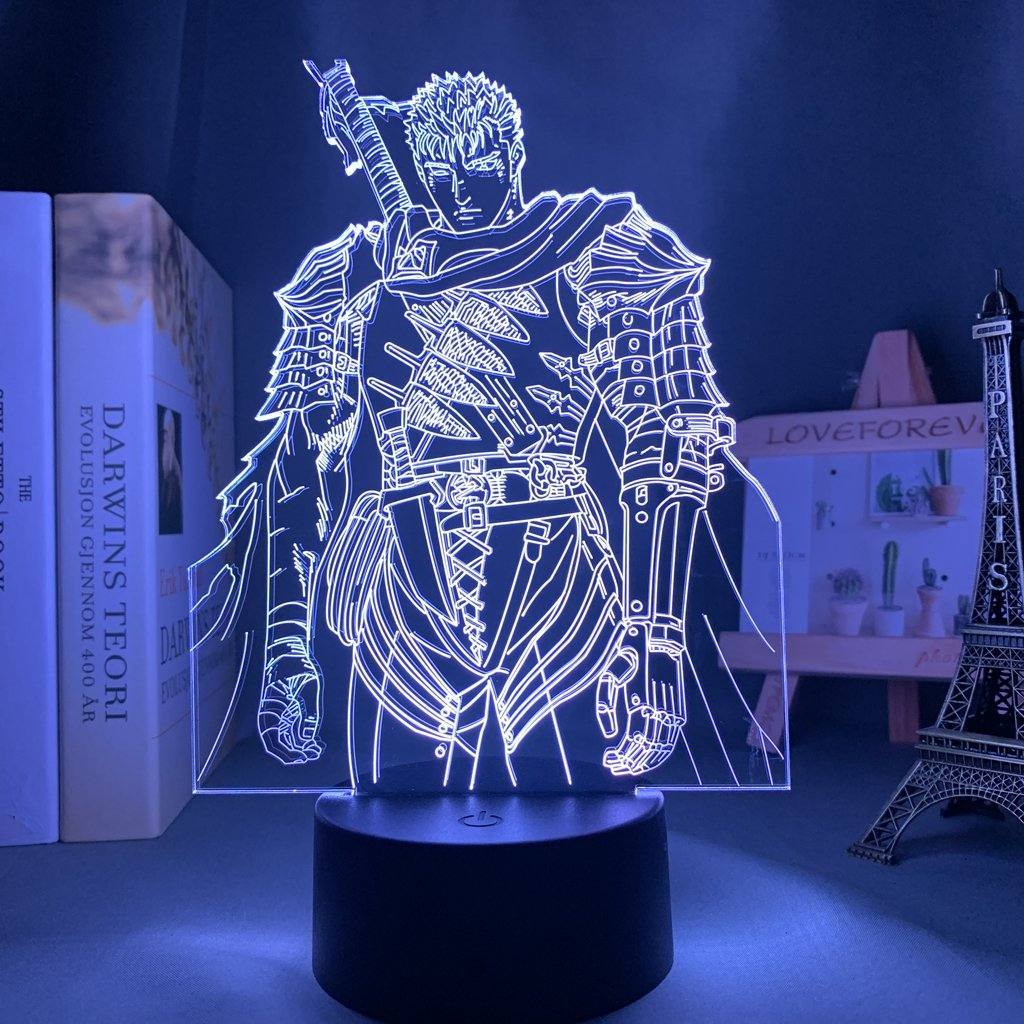 Lampe LED Berserk Guts - Streetwear Style