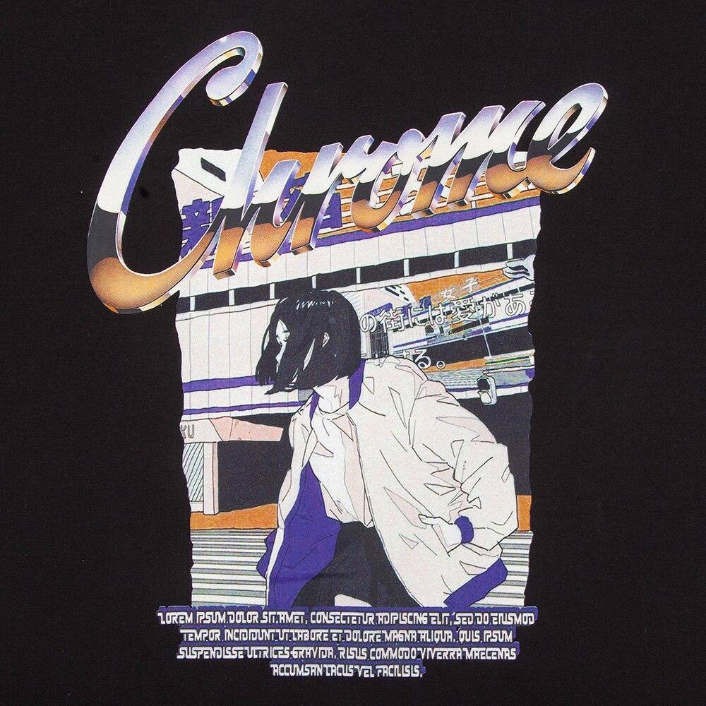 T-Shirt Manga Hako "Chrome" - Streetwear Style