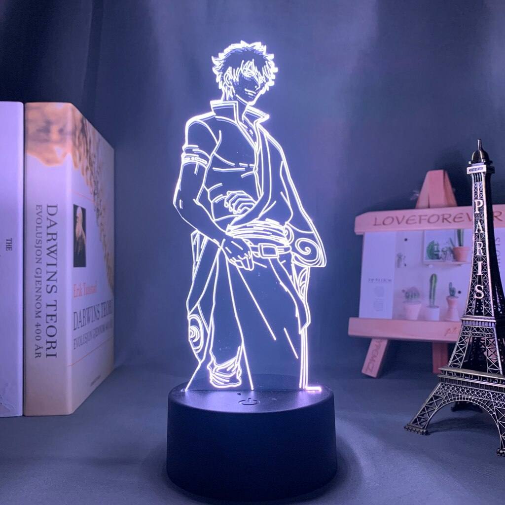 Lampe LED Gintama Gintoki - Streetwear Style